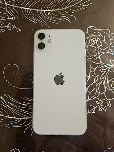 apple m1: IPhone 11, 128 GB, Gümüşü, Face ID — 6