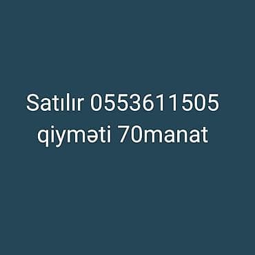 Məhsul satılır qiyməti 50manat