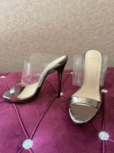 Kişi ayaqqabıları: Ölçü: 36, rəng - Boz, Yeni — 1