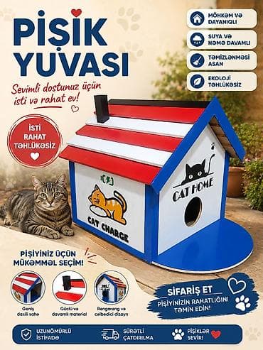 Pişik yuvası – sevimli dostunuz üçün isti və rahat ev! Xüsusiyyətlər
