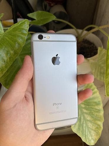 iphones 6 s: IPhone 6s, 64 GB, Gümüşü, Barmaq izi — 2