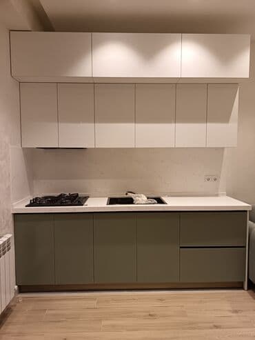 Sifarişlə mətbəx dəsti, Özü çəkən petlələr, Parlaq laminat, Kredit yoxdur, Ödənişli çatdırılma