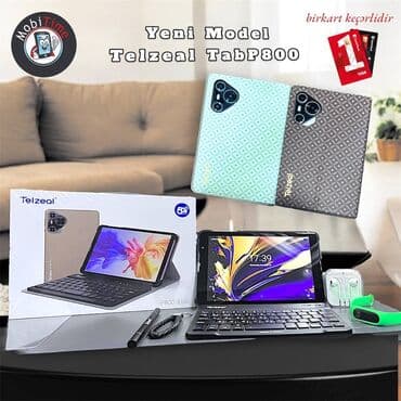 Apple iPad: Yeni 🥳 🇩🇪 Brendinə Məxsus Telzeal P800 Tablet Güclü Performans: 6GB — 4