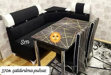 kafe ucun stol stullar: Yeni, Künc divan, Mətbəx üçün, Açılan, Azərbaycan — 1