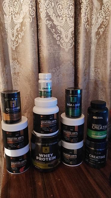 Idman qidaları seti Məhsullar: - Whey Protein (Bolts Nutrition) –