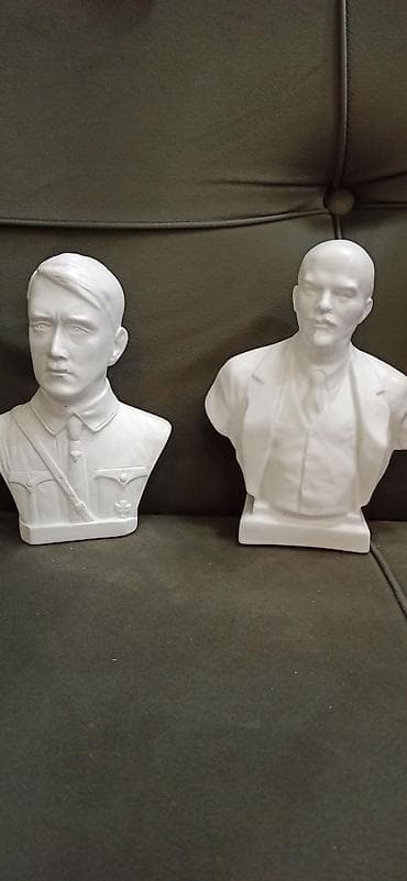 qarabağa aid sekiller: Fiqur, Gips, rəng - Ağ — 3