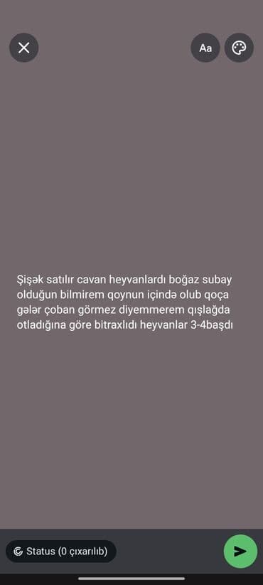 sud veren inek satilir: Şişək satılır. Cavan heyvanlardır. Boğaz və ya subay olduqlarını dəqiq — 1