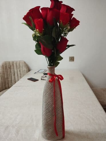 bas asbaz teleb olunur: Gül dekoru hün 50 sm — 4