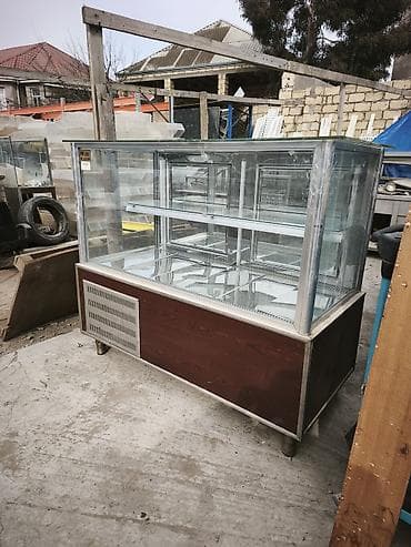 hell soyuducu: Şirniyyət üçün, 130 * 150 * 70, İşlənmiş — 1