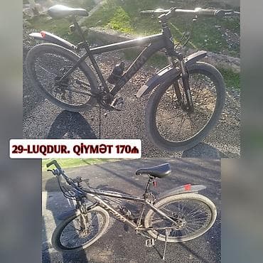 Şəhər və yüngül off-road üçün STORM markalı velosiped - Təkər ölçüsü