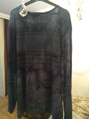 женские футболки и майки в полоску: Qadln koyneyi strec maylcnl parcasl, qabaglnda qawll zamok Darkvin — 3