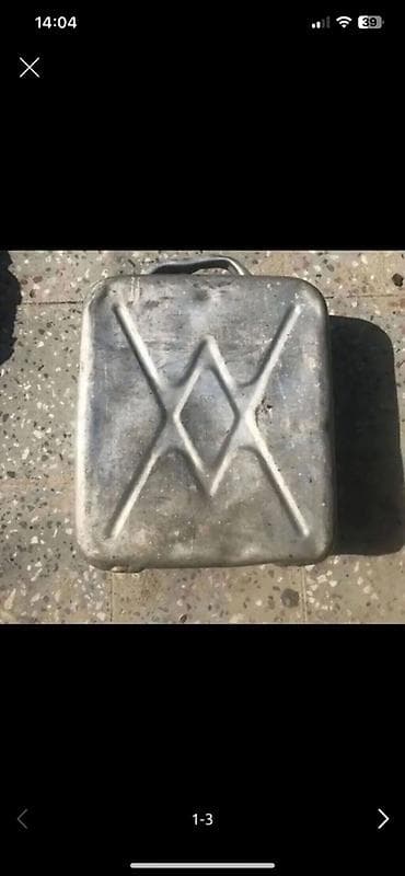çen: Metal yanacaq bidonu - Material: qalın metaldan (dəmirdən) — 3