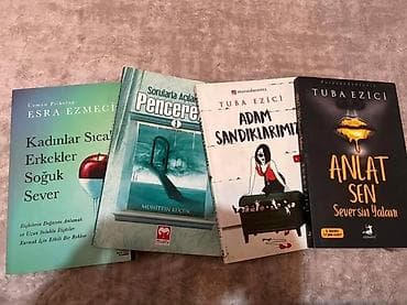 Müxtəlif janrlarda kitablar toplusu Paketdə yer alan seçmə adlar: -