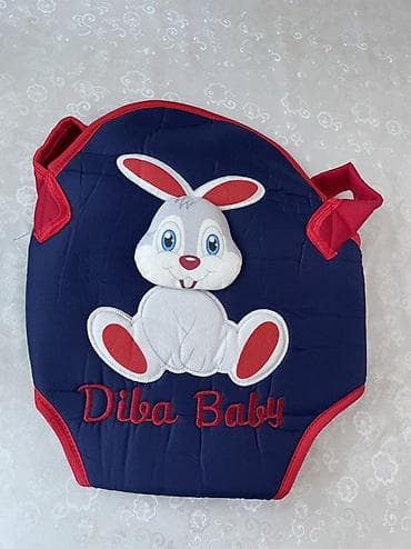 qaz balalari satilir: Diba Baby uşaq daşıyıcısı (kanguru) - Ön hissədə sevimli dovşan — 1