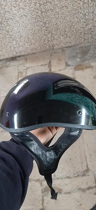 motor 49cc: Harley-Davidson “Hybrid” yarım (half) moto dəbilqə - Rəng: parlaq — 4