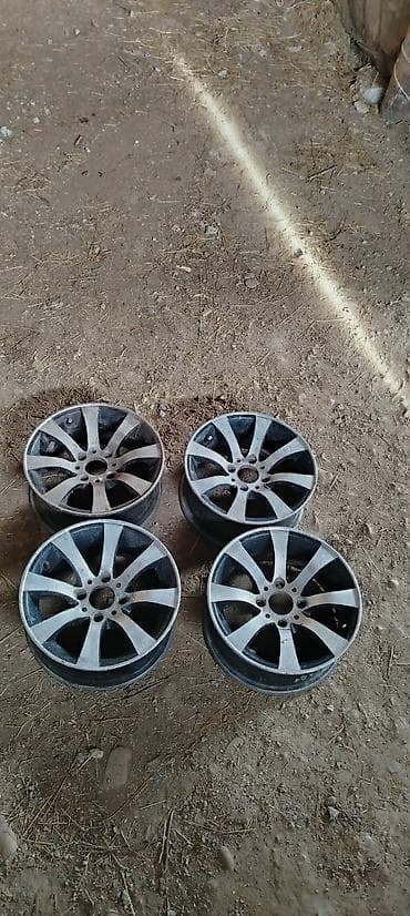 chevrolet arxa stop: 4 ədəd yüngül lehimli disk dəsti - Rəng: gümüşü/qaranlıq iki rəngli — 2