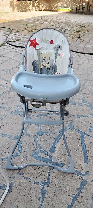 deri plas: Uşaq yemək stulu - Brend/model: Baby Home (üzərində qeyd var) - Rəng — 1