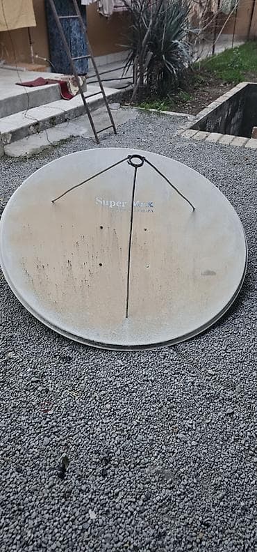 Super Max peyk anteni – böyük diametrli ofset tipli güzgü - Brend və — 2