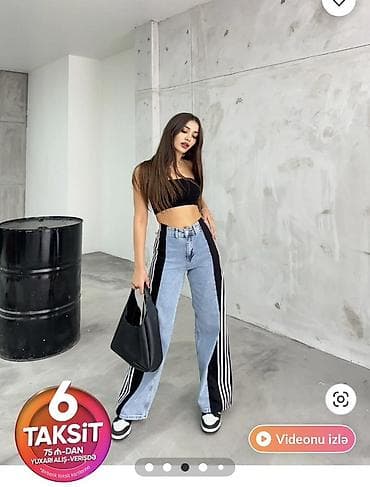 Şalvarlar: Şalvar 2-3 defe geyinilib yeni kimidi razmer 36 — 3