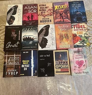 kitab rəfi: 16 eded kitap satıram,her biri yeni temiz veziyette,her seyfesi — 1