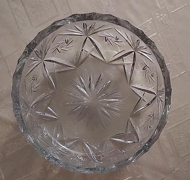 qedimi kasa: Kənaqlı şüşə/kristal qab - Material: qalın kənaqlı şüşə (kristal — 2