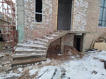 qapi ustu asmalar: Monolit beton pilləkənlərin layihələndirilməsi və hazırlanması xidməti — 2