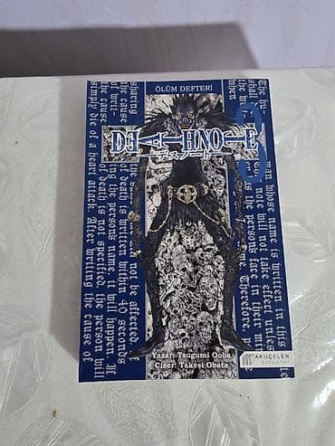 ask seti: Death Note (Ölüm Dəftəri) manga – 1, 2 və 3-cü cildlər - Nəşriyyat — 2