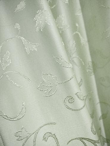 İşlənmiş, Pərdə, rəng - Yaşıl