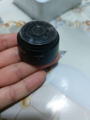 uşaq izleme kamerasi: WiFi Mini Kamera — kompakt dairəvi dizayn, mobil tətbiq vasitəsilə — 4