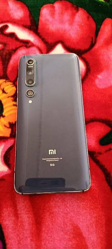 xiaomi not 10 s: Xiaomi Mi 10 5G, 256 GB, rəng - Mavi, 
 Düyməli, Barmaq izi, Simsiz şarj — 2