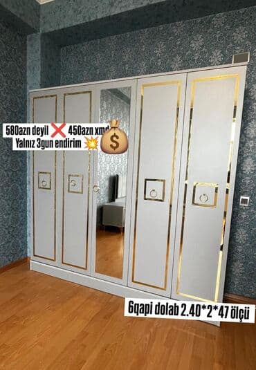 iş elanlari sumqayit: Yeni, Açılan, Düz dolab, Qarderob, paltar dolabı — 1