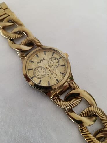 gumus kisi uzukleri: Qol saatı, Michael Kors, rəng - Qızılı — 1