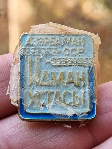 Digər kolleksiyalar: Nadir nişan AzSSR. İdman ustası. 1960-70 ci illər.Ağır metal. 10 ədəd — 2