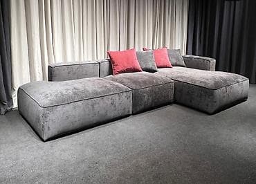 divani: Modul tipli L formalı divan - Dizayn: Minimalist, aşağı profilli — 1