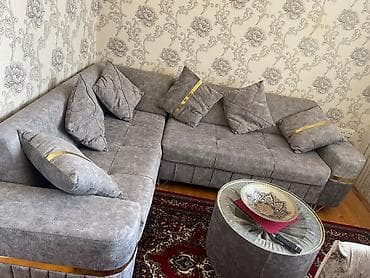 divan satisi: İşlənmiş, Künc divan, Qonaq otağı üçün, Açılmayan — 1