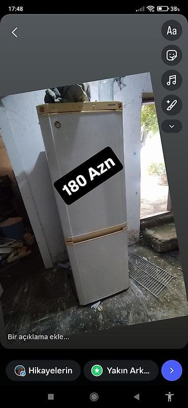 Soyuducular: Samsung iki qapılı soyuducu - Üst hissə: soyuducu bölmə - Alt hissə — 1