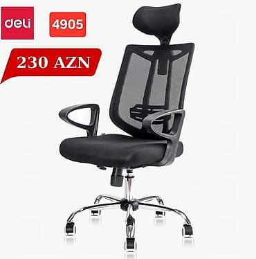 tək stular: Deli ofis kresloları – erqonomik dizayn və rahatlıq 1) Model: Deli — 5