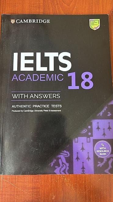 Yeni.Cambridge IELTS Academic 18 (With Answers) Xüsusiyyətlər: -