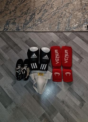 Kikboks və boks üçün əlcəy aşağı yeri qoruyucu dizdiy və barsrofka