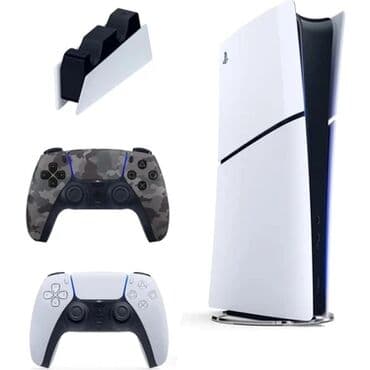 диски для ps4: PlayStation 5 oyun konsolu + aksessuarlar dəsti Xüsusiyyətlər: - PS5 — 5