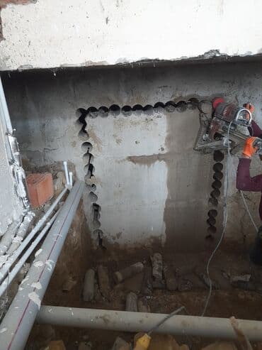 капитальный ремонт многоквартирных домов: Beton kəsimi beton deşimi betondan delimlerin açılması betondan — 8