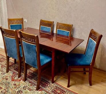 ✔️200 man(Həzi Aslanov). Açılan masa və 6 oturacaq dəsti. Təcili — 1