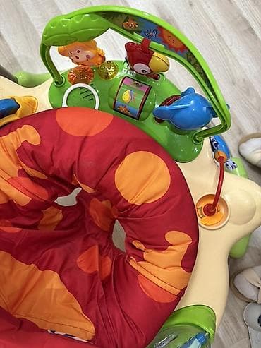 oyun evi: Uşaq üçün interaktiv tullanqa/jumperoo - Dairəvi dayaq konstruksiyası — 4