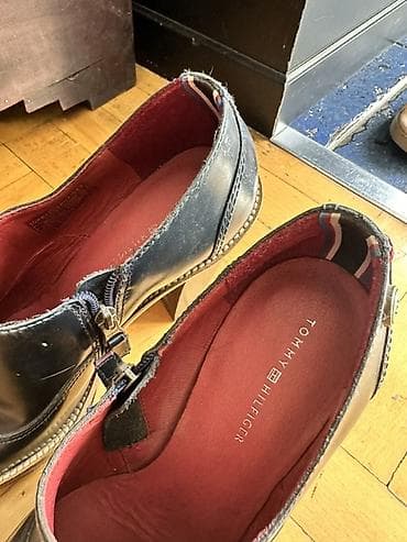 Tommy Hilfiger qadın ayaqqabısı – yüksək dabanlı platforma bootie — 3