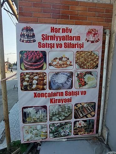 Şirniyyat ucun reklam
2•140 sm
Qimet : 50 azn
Unvan : Maşdağa
5698 lalafo.az -da Şirniyyat ucun reklam
2•140 sm
Qimet : 50 azn
Unvan : Maşdağa
5698