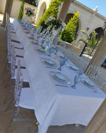 Обучение, курсы: Baki daxili ve Rayonlara icare stol stul Qab Qacaq Toylar Təşkili — 10