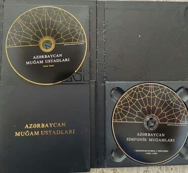 zeynep bastık baku: "Azərbaycan muğamı", 9 audio-vizual (qızılı rəng) disklərdən ibarət — 4