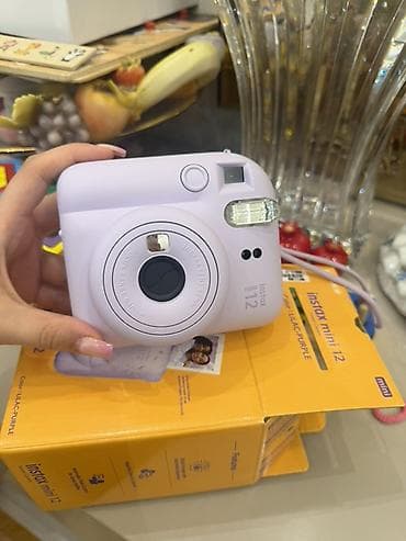 instax mini evo: Fujifilm Instax mini 12 ani kamera – rəng: Lilac-Purple Yenidir, 1-2 — 1