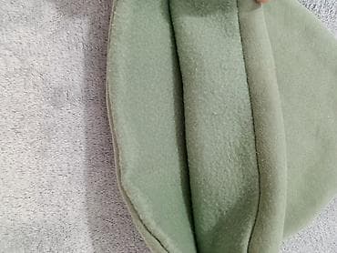 Мужская одежда: Sporty & Rich “Wellness” beanie papaq - Rəng: zeytun-yaşıl - Üst — 2