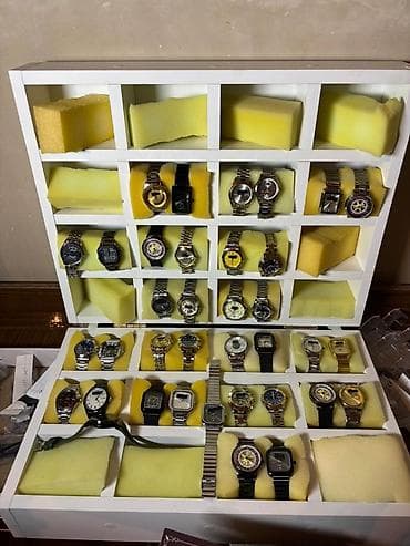 saatlar ucuz: Klassik Saat dəsti, rəng - Gümüşü — 1